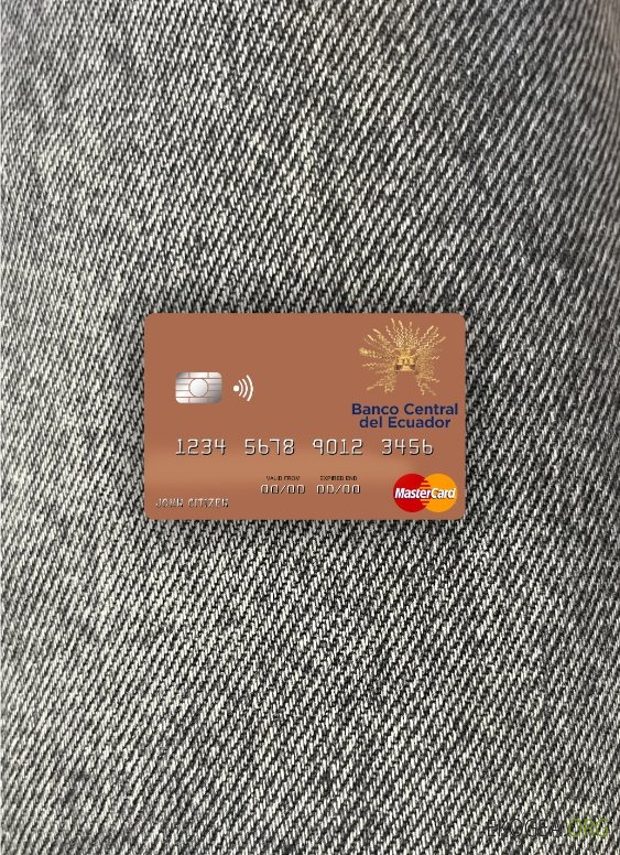 Sao Tomé , et , Principe Banco Equateur mastercard photolook recto